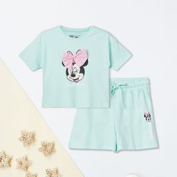 max Girls Printed T-shirt with Shorts-picture-14