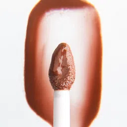MyHues HyGlow Lip Elixir Amya Matte Liquid Lipstick -7ml - Caramel Brown image 3