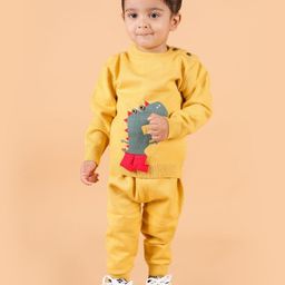 MAMA AND PEACHES Unisex Kids T-shirt with Trousers-image-36