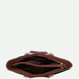 ZOUK Ethnic Motifs Printed Structured Tote Bag image 4