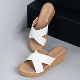 Inc 5 Party Wedge Sandals with Buckles-image-32