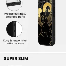 macmerise Quirky Printed iPhone 16 Plus Bumper Case Mobile Accessories image 3
