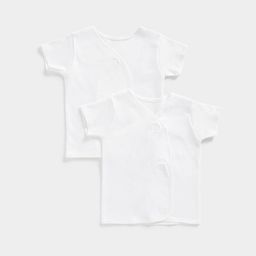 mothercare Kids Pack Of 2 Cotton Jhabla-picture-12