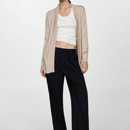 MANGO Longline Front-Open Shrug image 1