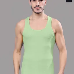 FBAR Pack Of 2 Round Neck Ribbed Cotton Gym Vest R-01-33-image-98