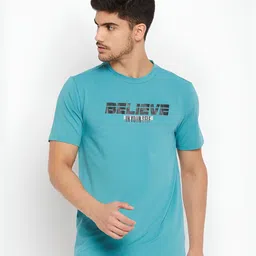 PERFKT-U Men Typography 2 Printed Applique T-shirt-picture-43