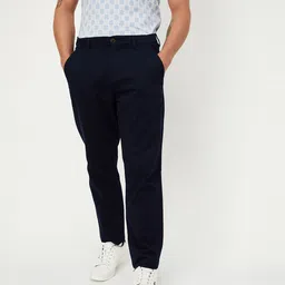 max Men Solid Cotton Trousers-picture-15