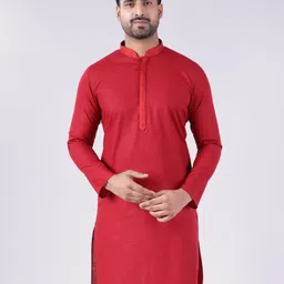 AURIK Men Solid Festive Straight Kurta-picture-16