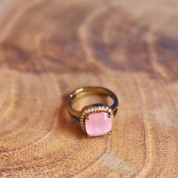 WEAVING HOMES Pink Dusk Ring-image-5
