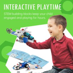 makerzoid 30-in-1 STEM Building Blocks Set Educational STEM Toys For Kids 6+ Years Old Creative STEM Toys For Kids: Build and Learn Educational Gift DIY Fun Learning Bricks Kids Toy - RS7141makerzoid 30-in-1 STEM Building Blocks Set Educational STEM Toys For Kids 6+ Years Old Creative STEM Toys For Kids: Build and Learn Educational Gift DIY Fun Learning Bricks Kids Toy - RS7141 image 4