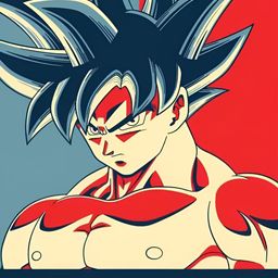 Wallpics Blue & Red Printed Vinyl Wall Poster-image-89