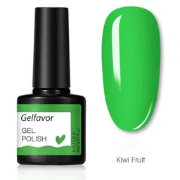 Gelfavor Hybrid UV & LED Odorless Long-Lasting Gel Nail Polish 8 ml - Kiwi Fruit G061-image-97