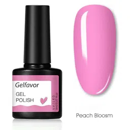 Gelfavor Hybrid UV & LED Odorless Long-Lasting Gel Nail Polish 8 ml - Peach Blossom G062-image-18