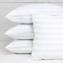AEROHAVEN Set Of 5 White Striped Cushions-12