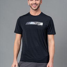 Red Tape Men Printed Round Neck Activewear T-shirt-image-65