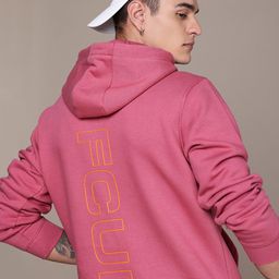 FCUK Brand Logo Printed Hooded Sweatshirt-image-63