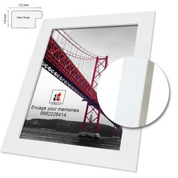 Art Street Set Of 6 White Solid Wall Photo Frames image 5