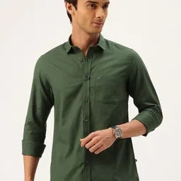 Integriti Slim Fit Pure Cotton Casual Shirt-image-82