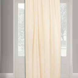 Fabindia Jaisal Off White Self Design Cotton Door Curtain-image-37