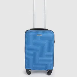 Teakwood Leathers Ladakh 360-Degree Rotation Textured Hard Cabin Size Trolley Bag - 38L-image-33