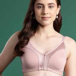 DressBerry Self Design Full Coverage Non Padded Bra-image-45