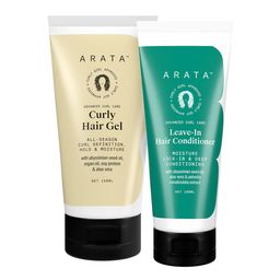 ARATA Set Of Advanced Curl Care Curl Enhancing Hair Gel 150ml & Conditioner 100ml-17