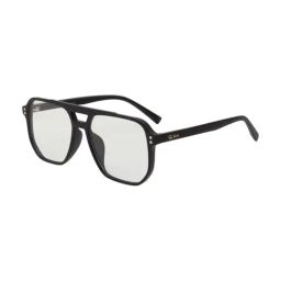Ted Smith Transparent Aviator Polarized Unisex Sunglasses-11