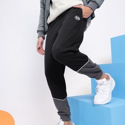 Aeropostale Men Contrast Piping Detailed Colourblocked Joggers-picture-13