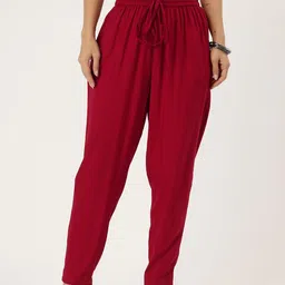 AMUKTI Women Solid Pencil Trousers-picture-32