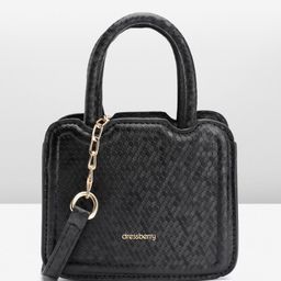 DressBerry Textured Structured Handheld Bag-21