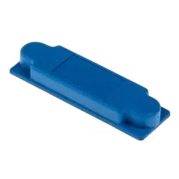 RS PRO Blue Dust Cover Male for Use with D-Sub Connector, 2848185-37