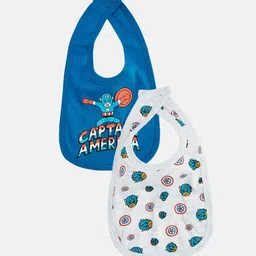 Pantaloons Baby Infant Boys Pack Of 3 Conversational Printed Cotton Bibs-picture-27
