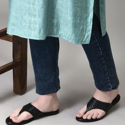 DressBerry Women Open Toe T-StrapFlats-48