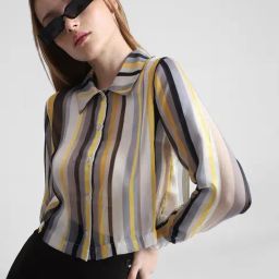 Only Multicolor Striped Shirt-image-25