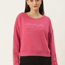 Monte Carlo Women Pink Printed Sweatshirt-picture-48