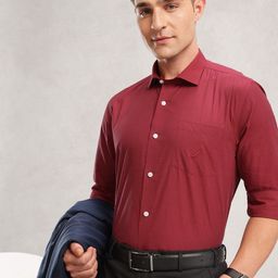 Nautica Men Premium Slim Fit Pure Cotton Formal Shirt-image-65