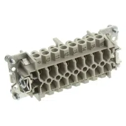 WIELAND ELECTRIC RECTANGULAR INSERT, RECEPTACLE, 16+PE POSITION, 2ROW, SCREW, 70.300.1640.0-picture-44