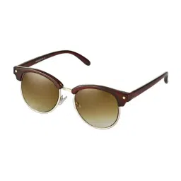 Gio Collection Brown Round UV Protection Unisex Sunglasses-picture-49