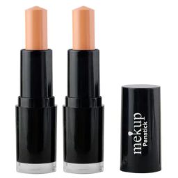 Coloressence Make Up Panstick Foundation Base Waterproof Concealer Caramel Combo (Pack of 2)-image-44