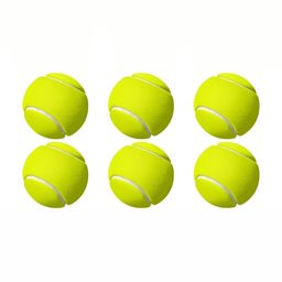 HackerX 6-Pc Fuzzy Sports Tennis Balls-71