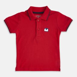 Pantaloons Baby Cotton Red Printed T-shirt-picture-4