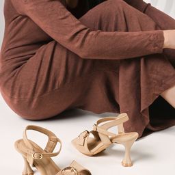 Lavie Women Open Toe Kitten Heel Sandals-53