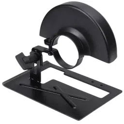 FLAMINGO ENTERPRISE Angle Grinder Conversion Stand Straight Type Steel Plate Black 2 -3 cm Range for 100 mm Wheel Size, FM-17-14