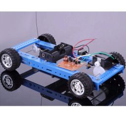 Blue Electric Four-Wheel Drive Remote Control Car Model DIY Hobby-Physical teaching tool electric baby cars,Kids toys 20 * 12 * 4cm - RS1904Blue Electric Four-Wheel Drive Remote Control Car Model DIY Hobby-Physical teaching tool electric baby cars,Kids toys 20 * 12 * 4cm - RS1904-11