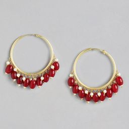 Anouk Gold-Plated Classic Hoop Earrings-31