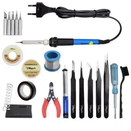 Hillgrove 11 in1 Professional Mobile Soldering & Desoldering Equipment Tool Kit, HG0113-39