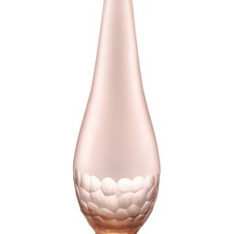Perenne Design Rosa Pink Self Design Cylindrical Glass Flower Vase-57