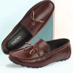 Fausto Men's Brown Casual Mocassins-image-97