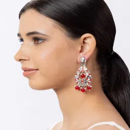 Niscka Contemporary Drop Earrings-14