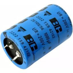 Vishay Aluminium Electrolytic Capacitor Snap-In 120 µF 450 V DC, MAL219367121E3 (Pack of 100)-image-98